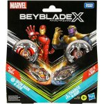 Beyblade X Marvel Multipack: Iron Man 4-80B and Thanos 4-60B – Zboží Dáma