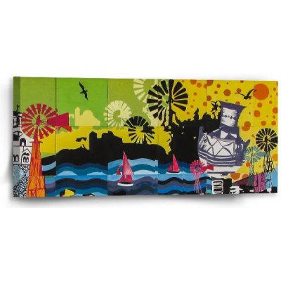 Sablio Obraz Malba - 110x50 cm – Hledejceny.cz