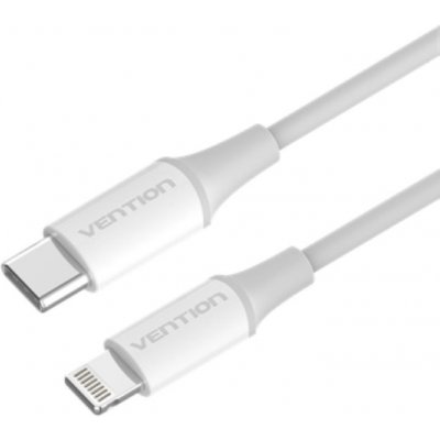 Vention TASWF USB-C to Lightning MFi, 1m, bílý – Zbozi.Blesk.cz