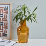 Eglo 421223 - Skleněná váza SIRANANA 25x13,3 cm žlutá/kouřová 421223 – Hledejceny.cz