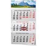 Nástěnný Baloušek Tříměsíční s mezinárodními svátky černý Příroda 2026 – Zboží Dáma