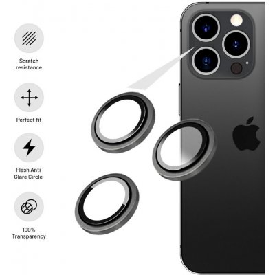 FIXED Camera Glasses pro Apple iPhone 11/12/12 Mini silver FIXGC2-558-SL – Zboží Mobilmania
