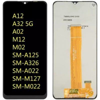 LCD Displej Samsung Galaxy A02, A32 5G A326, A12, M12, M02 – Hledejceny.cz