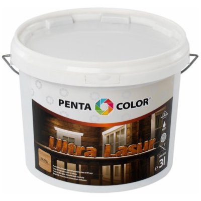 Pentacolor Ultra Lasur 3 l olivová – Zboží Mobilmania