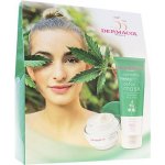 Dermacol Cannabis pleťový krém 50 ml + detoxikační jílová maska 100 ml dárková sada – Hledejceny.cz