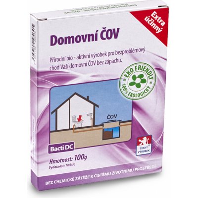 Bacti DC domovní ČOV 100 g – HobbyKompas.cz