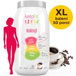 Ketofit Espresso proteinový koktejl 1260 g, 50 porcí – Zboží Dáma