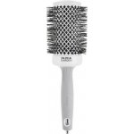 Olivia Garden Expert Blowout Shine White&Grey foukací kartáč 55 mm – Zboží Dáma
