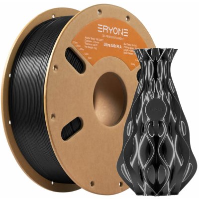 Economy ULTRA SILK PLA černá 1 kg 1,75 mm – Zboží Živě