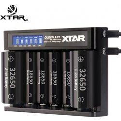 Xtar MC6 QUEEN ANT nabíječka 6 slotů
