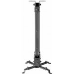 SBOX stropní držák na projektor, výškově nastavitelný, otočný, nosnost až 20 kg, černá (PM-18M) – Hledejceny.cz