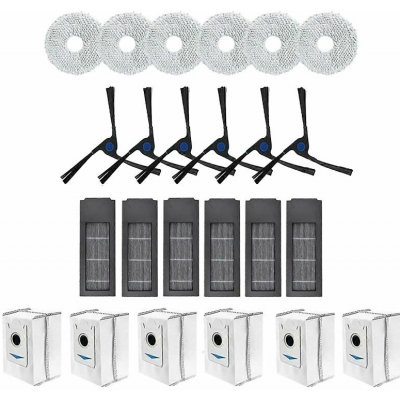 Mobilly Ecovacs X2 Omni, X2 Combo kartáče a filtry a mopovací textilie a sáčky 24 ks – Zboží Dáma