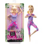 Barbie V pohybu Blondýna ve fialovém – Zbozi.Blesk.cz