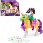 Spin Master Unicorn Academy Ava & jednorožec Leaf měnící barvy – Zboží Dáma