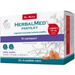 HerbalMed Dr.Weiss BEZ CUKRU Šalvěj-ženšen 24+6 pastilek – Zboží Dáma