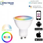 Spectrum LED žárovka GU10 5W 480 lm, CCT/RGB DIM Smart Wifi – Hledejceny.cz