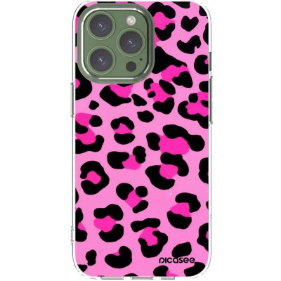 Picasee silikonový průhledný obal pro Apple iPhone 13 Pro - Pink Tiger – Zboží Mobilmania
