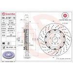 Brzdový kotouč BREMBO 09.A187.13