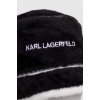 Klobouk Karl Lagerfeld 240W3409 černá