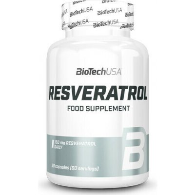 BioTech USA Resveratrol 60 kapslí – Hledejceny.cz