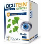 Da Vinci Ocutein Ginkgo Lutein 15 mg 60 tobolek + 30 tablet – Zboží Mobilmania