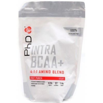 PhD Nutrition Intra BCAA+ 450 g – Hledejceny.cz