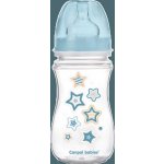 Canpol babies Antikoliková láhev se širokým hrdlem Newborn baby Modrá 240ml – Hledejceny.cz