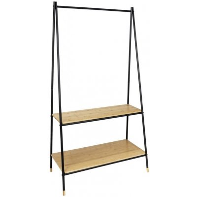 Wenko Loft stojan na oblečení černá/přírodní 90 cm 167 cm 42 cm – Zboží Dáma