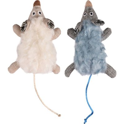 Flamingo hračka pro kočku myš s Catnipem 19,5 cm – Hledejceny.cz