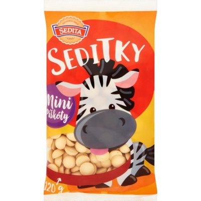 Sedita Seditky Mini piškoty 120 g – Sleviste.cz