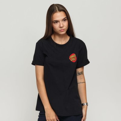 SANTA CRUZ Classic Dot Tee black