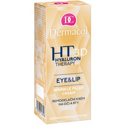 Dermacol Hyaluron Therapy 3D Remodelační krém na oči a rty 15 ml – Zbozi.Blesk.cz