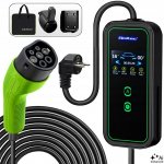 Qoltec 52470 Mobilní EV nabíječka elektrických vozidel 2v1 typ2 3,5 kW 230V – Hledejceny.cz