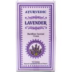 Ayurvedic Lavender backflow indické vonné františky tekoucí dým 10 ks – Hledejceny.cz
