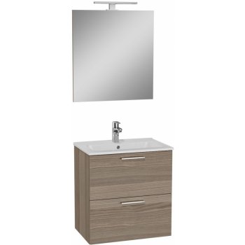 Vitra Koupelnová skříňka s umyvadlem zrcadlem a osvětlením Mia 59x61x39,5 cm cordoba MIASET60C