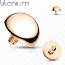 Šperky4U Náhradní půlkulička titan závit TIT1075-RD04