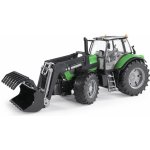 Bruder traktor Deutz Agrotron X720 s čelním nakladačem – Hledejceny.cz