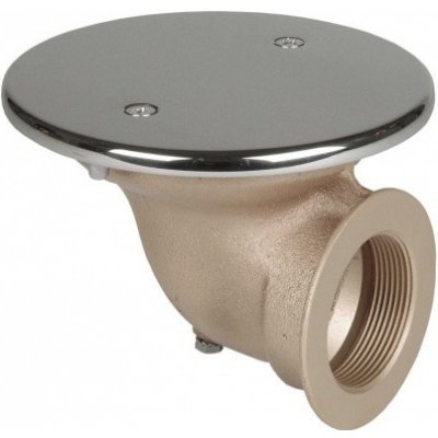 VÁGNER POOL Podlahová výpust napojení 2" in 90° 168 mm – Zboží Dáma