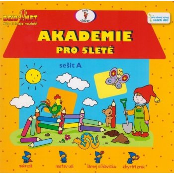 Omalovánky Akademie pro 5 leté sešit A