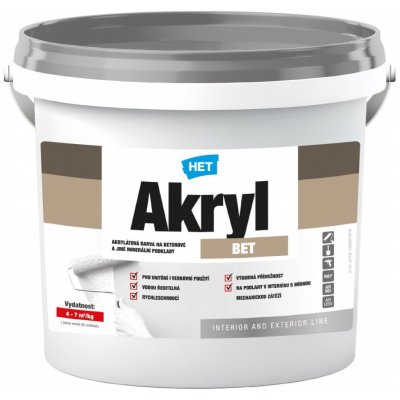 Het Akryl Bet 1 kg bílá – Zboží Mobilmania