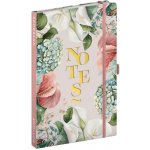 NOTIQUE Notes Lilie linkovaný 13 x 21 cm – Zboží Živě