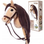Hobby Horse A3 Kůň na tyči Hoppihorse béžová Příslušenství v balení – Zboží Dáma