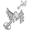 Piercing Šperky4U piercing do brady labreta TITAN TIT1282-1206