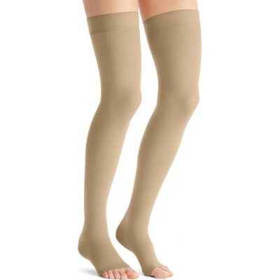 Jobst Kompresní stehenní punčochy Opaque Běžná délka bez špice tělová – Zboží Dáma