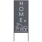 Dekorativní zahradní panel Antracit 50 x 140 cm – Hledejceny.cz