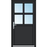 OknaDvereNaMiru.cz Vchodové plastové dveře SLOUPKOVÉ Arnika zlatý dub 90 x 200 cm – Zbozi.Blesk.cz