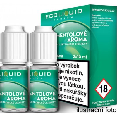 E-liquidy mentolové, Bez nikotinu – Heureka.cz