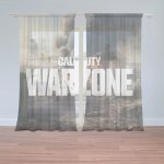 Sablio Záclony Call of Duty Warzone - město: 2ks 150x250cm – Hledejceny.cz