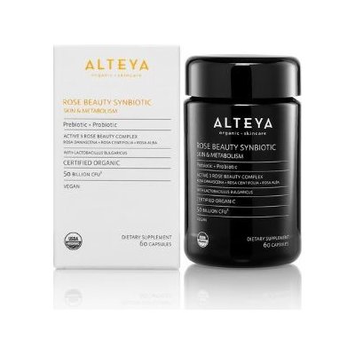 Alteya Organics Rose Beauty Synbiotický komplex pro pleť a metabolismus 60 tablet