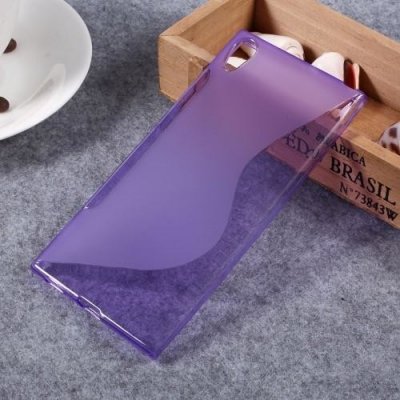 Pouzdro S-line gelové Sony Xperia XA1 Ultra - fialové – Zboží Živě